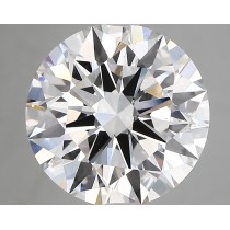 Lab Created 4.16 Carat G-VS2 Round Diamond Lab Created 4.16 Carat G-VS2 Round Diamond