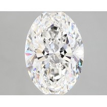 Lab Created 2.01 Carat E-VS1 Oval Diamond