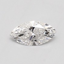 Lab Created 0.55 Carat E-VVS2 Marquise Cut Diamond