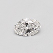 Lab Created 0.31 Carat E-SI1 Oval Diamond Lab Created 0.31 Carat E-SI1 Oval Diamond