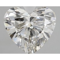 Lab Created 3.00 Carat J-SI1 Heart Shaped Diamond Certified By igi