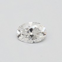 Lab Created 0.42 Carat E-VS2 Oval Diamond