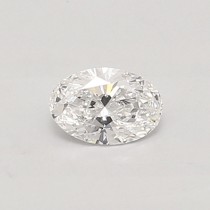 Lab Created 0.39 Carat E-VVS1 Oval Diamond
