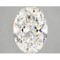 Lab Created 4.25 Carat G-VS1 Oval Diamond Lab Created 4.25 Carat G-VS1 Oval Diamond