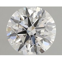 Lab Created 2.27 Carat F-VS1 Round Diamond