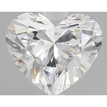 Lab Created 2.01 Carat E-VVS2 Heart Shaped Diamond