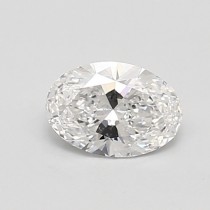 Lab Created 0.73 Carat D-VS2 Oval Diamond