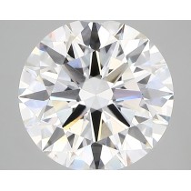 Lab Created 4.12 Carat F-VS1 Round Diamond