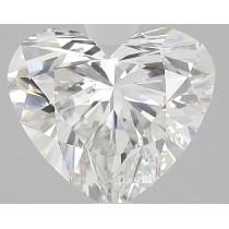 Lab Created 3.05 Carat E-VS1 Heart Shaped Diamond