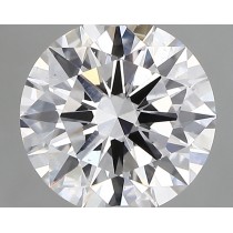 Lab Created 1.39 Carat H-VS2 Round Diamond