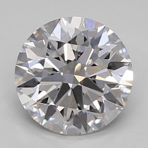 Lab Created 1.58 Carat F-VS1 Round Diamond