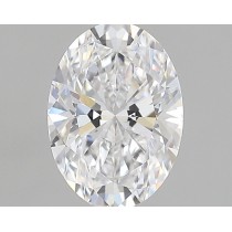 Lab Created 1.00 Carat D-SI1 Oval Diamond Lab Created 1.00 Carat D-SI1 Oval Diamond