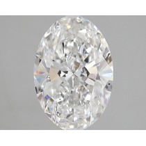 Lab Created 3.20 Carat F-SI1 Oval Diamond