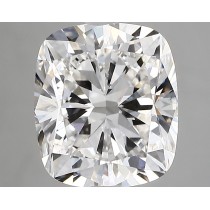 Lab Created 3.36 Carat G-VS1 Cushion Cut Diamond