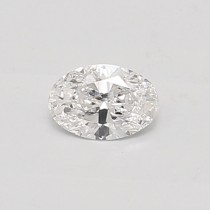Lab Created 0.36 Carat E-SI1 Oval Diamond