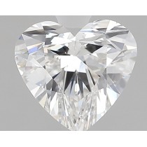 Lab Created 1.12 Carat F-VS1 Heart Shaped Diamond