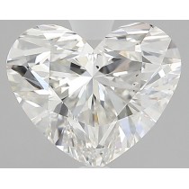 Lab Created 3.01 Carat G-VS2 Heart Shaped Diamond