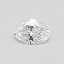 Lab Created 0.45 Carat D-SI1 Oval Diamond Lab Created 0.45 Carat D-SI1 Oval Diamond