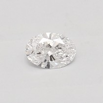 Lab Created 0.31 Carat D-SI1 Oval Diamond Lab Created 0.31 Carat D-SI1 Oval Diamond