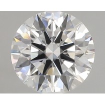 Lab Created 2.72 Carat F-VS2 Round Diamond
