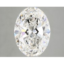 Lab Created 3.00 Carat F-SI1 Oval Diamond