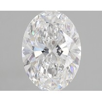 Lab Created 2.52 Carat E-SI1 Oval Diamond Lab Created 2.52 Carat E-SI1 Oval Diamond