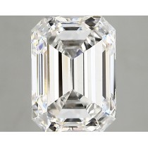 Lab Created 3.47 Carat F-VS2 Emerald Cut Diamond Lab Created 3.47 Carat F-VS2 Emerald Cut Diamond