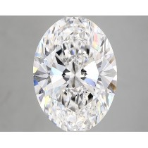 Lab Created 5.02 Carat F-VS2 Oval Diamond Lab Created 5.02 Carat F-VS2 Oval Diamond
