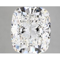 Lab Created 3.90 Carat G-VVS2 Cushion Cut Diamond Lab Created 3.90 Carat G-VVS2 Cushion Cut Diamond