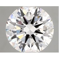 Lab Created 2.26 Carat F-VS2 Round Diamond