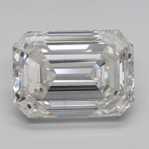 Lab Created 3.79 Carat H-VS2 Emerald Cut Diamond Lab Created 3.79 Carat H-VS2 Emerald Cut Diamond