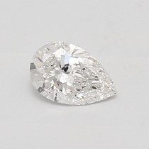Lab Created 0.50 Carat F-SI1 Pear Shaped Diamond