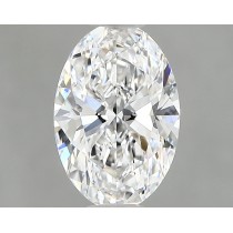 Lab Created 1.21 Carat E-VS1 Oval Diamond