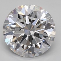 Lab Created 2.64 Carat E-VS2 Round Diamond