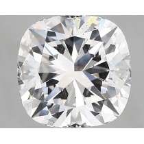 Lab Created 3.02 Carat F-SI1 Cushion Cut Diamond