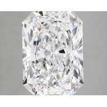 Lab Created 5.00 Carat F-VS2 Radiant Cut Diamond Lab Created 5.00 Carat F-VS2 Radiant Cut Diamond