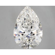 Lab Created 6.05 Carat G-VS2 Pear Shaped Diamond Lab Created 6.05 Carat G-VS2 Pear Shaped Diamond