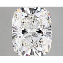 Lab Created 3.40 Carat G-SI1 Cushion Cut Diamond Lab Created 3.40 Carat G-SI1 Cushion Cut Diamond