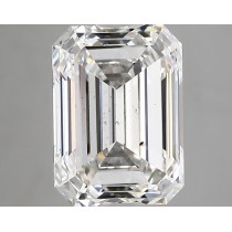 Lab Created 3.60 Carat H-SI1 Emerald Cut Diamond Lab Created 3.60 Carat H-SI1 Emerald Cut Diamond