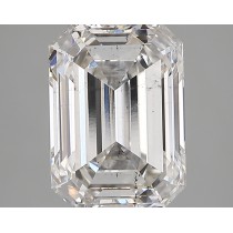 Lab Created 3.32 Carat G-SI1 Emerald Cut Diamond Lab Created 3.32 Carat G-SI1 Emerald Cut Diamond