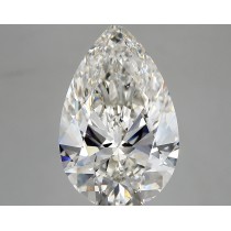 Lab Created 5.11 Carat H-VS1 Pear Shaped Diamond Lab Created 5.11 Carat H-VS1 Pear Shaped Diamond