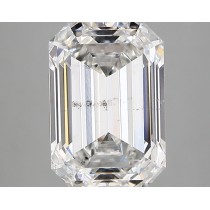Lab Created 3.69 Carat G-SI1 Emerald Cut Diamond Lab Created 3.69 Carat G-SI1 Emerald Cut Diamond