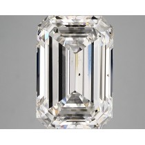 Lab Created 5.59 Carat F-VS2 Emerald Cut Diamond Lab Created 5.59 Carat F-VS2 Emerald Cut Diamond