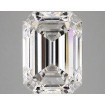 Lab Created 5.23 Carat F-VS1 Emerald Cut Diamond Lab Created 5.23 Carat F-VS1 Emerald Cut Diamond