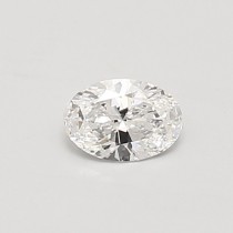 Lab Created 0.37 Carat E-VS2 Oval Diamond Lab Created 0.37 Carat E-VS2 Oval Diamond