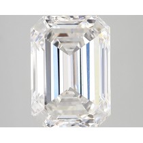 Lab Created 5.14 Carat G-VS1 Emerald Cut Diamond Lab Created 5.14 Carat G-VS1 Emerald Cut Diamond