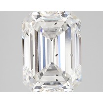 Lab Created 5.06 Carat F-SI1 Emerald Cut Diamond Lab Created 5.06 Carat F-SI1 Emerald Cut Diamond