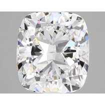 Lab Created 3.20 Carat F-VS2 Cushion Cut Diamond Lab Created 3.20 Carat F-VS2 Cushion Cut Diamond