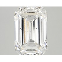 Lab Created 3.40 Carat F-SI1 Emerald Cut Diamond Lab Created 3.40 Carat F-SI1 Emerald Cut Diamond
