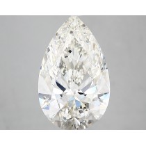 Lab Created 5.02 Carat H-VS1 Pear Shaped Diamond